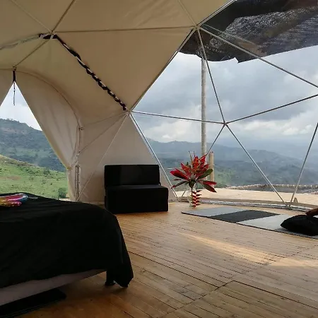 Domo Glamping Reserva Los Cucharos La Vega  Exterior foto